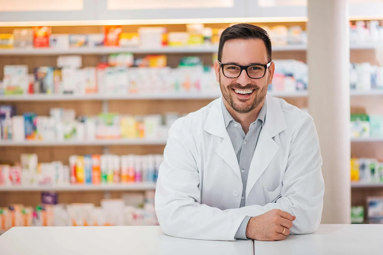 Male pharmacist