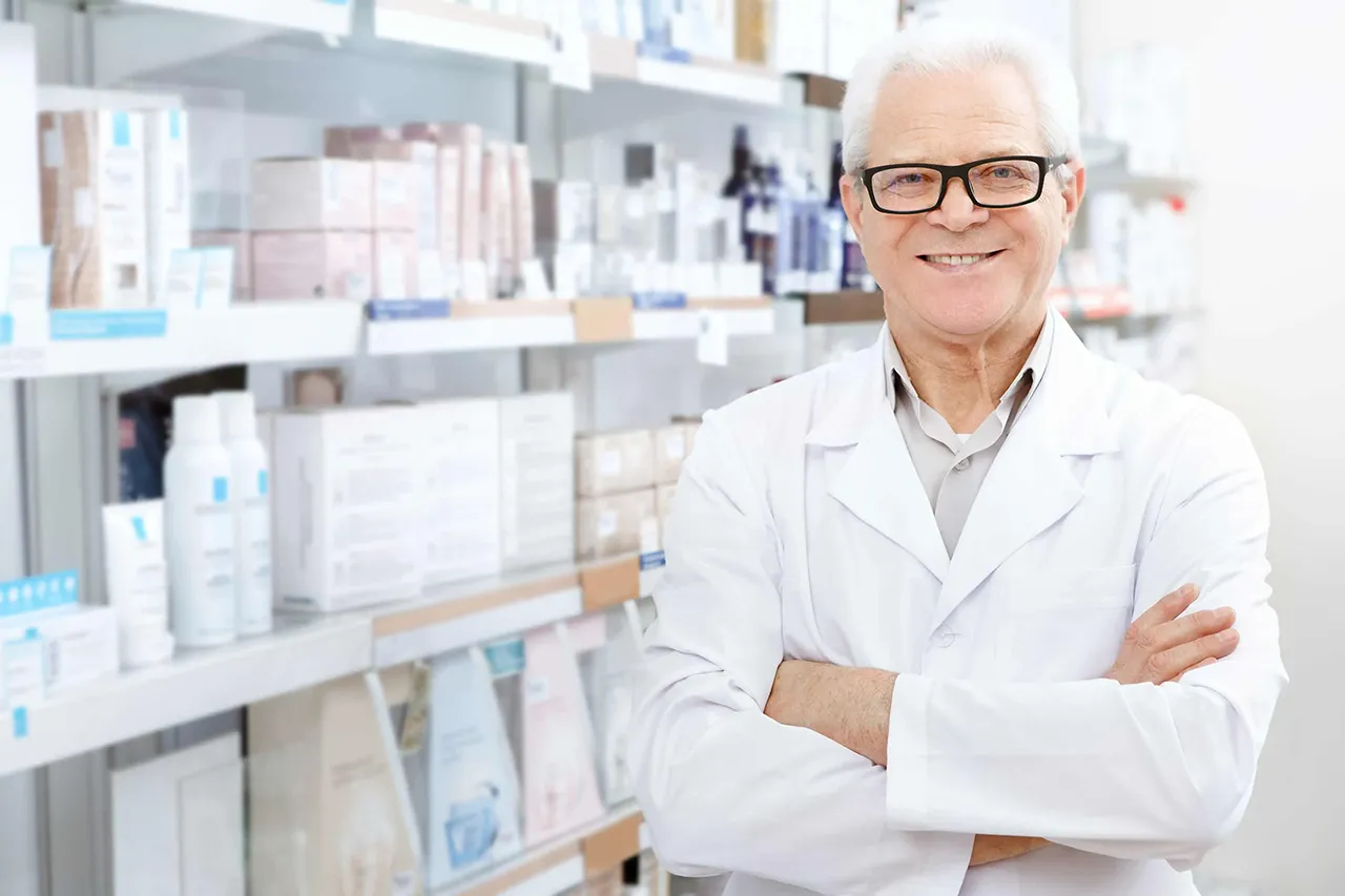 Male pharmacist